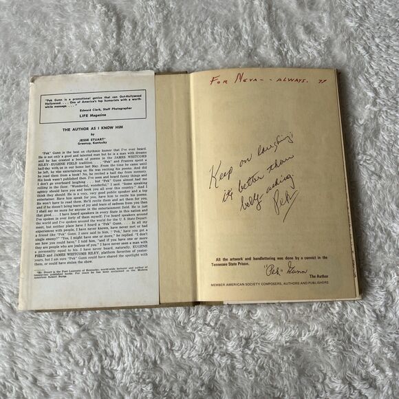 Tumbling’ Creek Tales, Southern Folklore Pek Gunn - 7th Edition 1976 - Picture 2 of 9